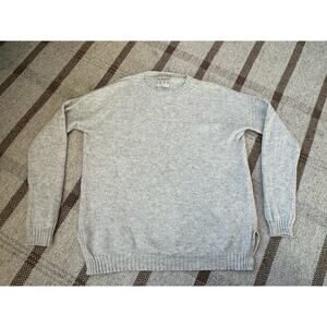 Jumper 1234 Cashmere Sweater Knit Gray Women’s Small